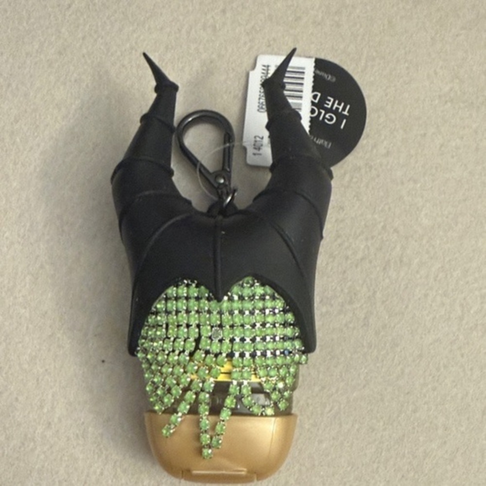 MALEFICENT BLING PocketBac Holder Disney Villains Collection hand sanitizer